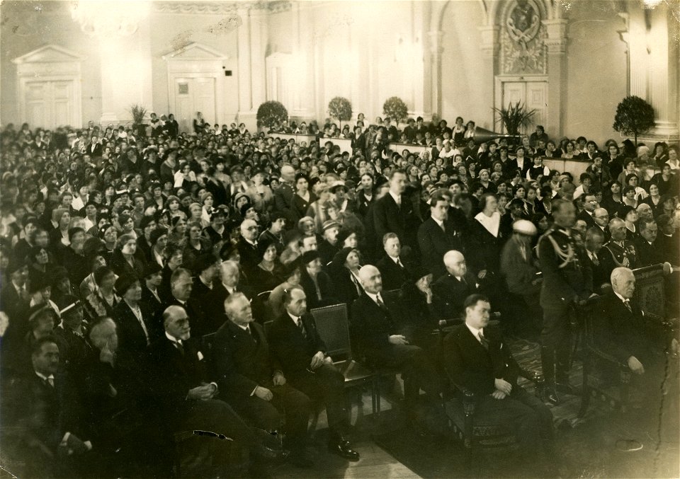 Ogólnopolski Zjazd Związku Pracy Obywatelskiej Kobiet na Zamku w Warszawie 1933 r