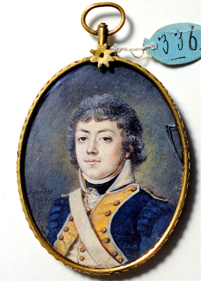 Okänd officer (Anton Ulrik Berndes) - Nationalmuseum - 25164