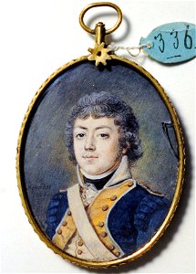 Okänd officer (Anton Ulrik Berndes) - Nationalmuseum - 25164