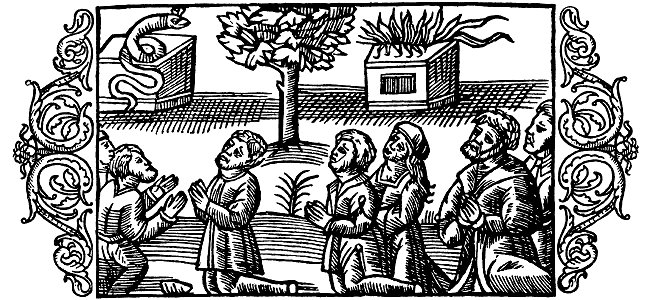 Olaus Magnus - On the Heathen Lithuanians Idolatrous