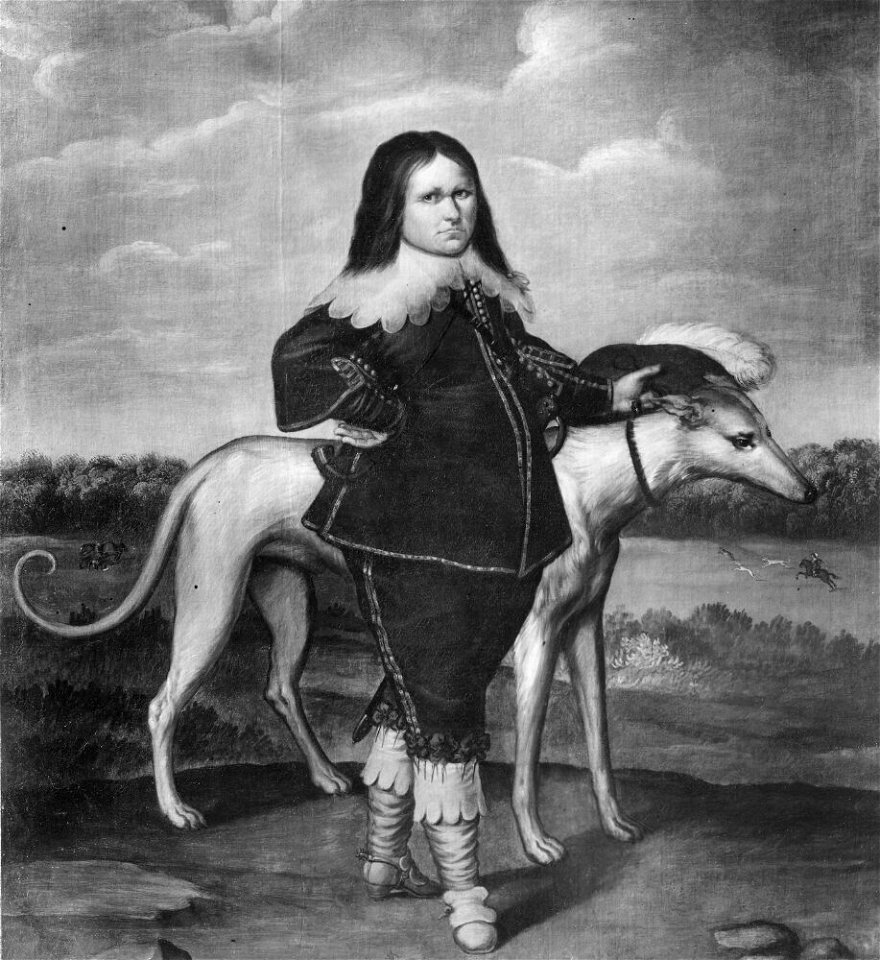 Okänd - Dvärg och hund - NMGrh 1353 - Nationalmuseum