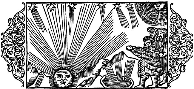 Olaus Magnus - On the Severe Cold. Free illustration for personal and commercial use.