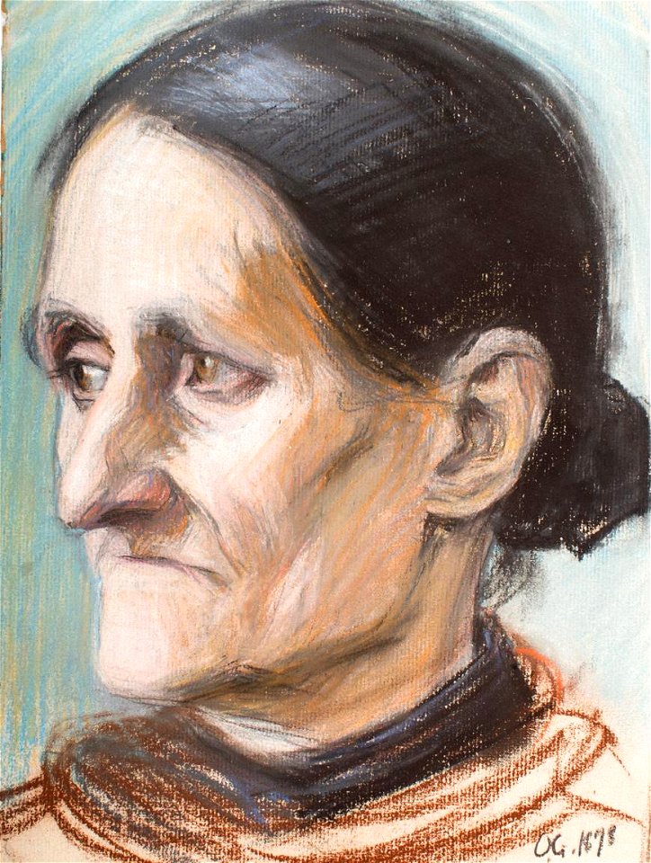 Olga Gummerus-Ehrström - Portrait of an Old Woman