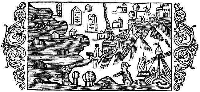 Olaus Magnus - On Narrow Passages when Approaching Harbour