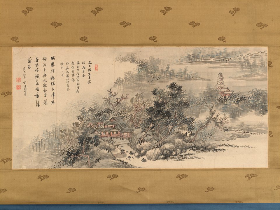 Okada Hankō - Farewell Gift to Tani Bunji - 2015.300.179 - Metropolitan Museum of Art