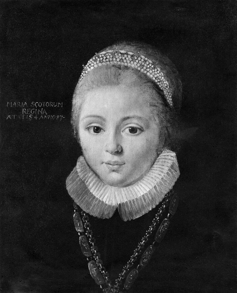 Okänd - Okänt barn kallat Maria Stuart - NMGrh 1142 - Nationalmuseum