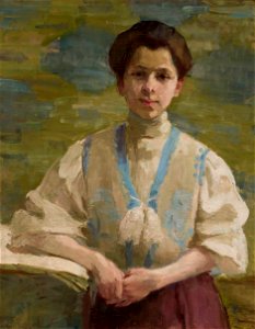 Olga Boznańska, Autoportret