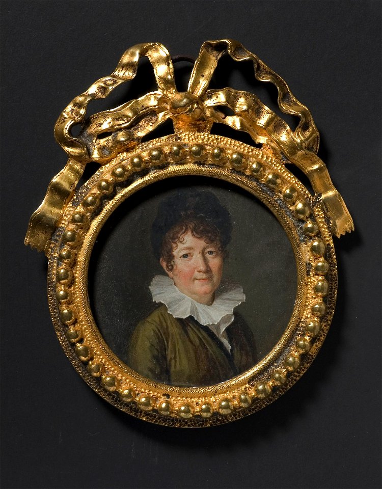 Okänd kvinna (Jacques Augustin Cathérine Pajou) - Nationalmuseum - 149957