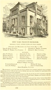 Old New York Produce Exchange, Valentine's Manual