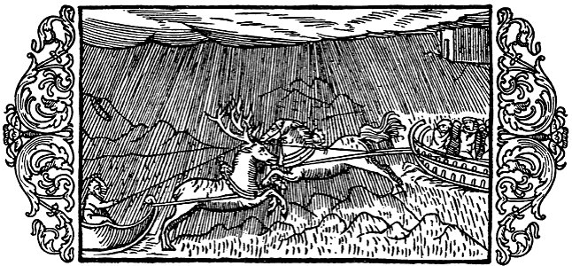 Olaus Magnus - On Hoar frost and Snowfall. Free illustration for personal and commercial use.
