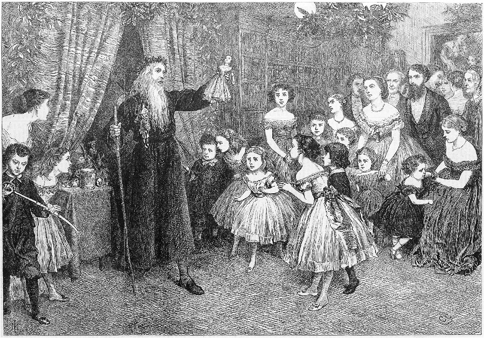 Old Father Christmas, or The Cave of Mystery, Illustrated London News 1866