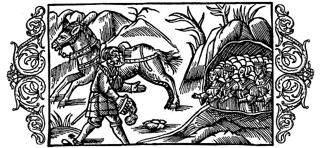 Olaus Magnus - On Fairies and the Maids of the Woods. Free illustration for personal and commercial use.