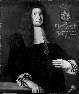 Okänd - Filip Jacobus, jur. professor - NMGrh 2142 - Nationalmuseum