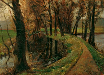 Olga Wisinger-Florian - Allee am Weiher - 5497 - Österreichische Galerie Belvedere