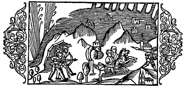 Olaus Magnus - On Rocky Caves as Treacherous Haunts