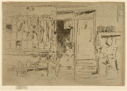 Old clothes shop, no. 1 LCCN2003687751