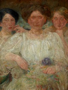 Olga Boznańska - Portrait of Three Sisters - MNK II-b-1330 - National Museum Kraków