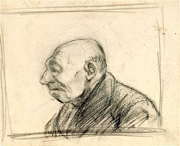 Old Man (Caricature) by Theo van Doesburg Centraal Museum AB4327