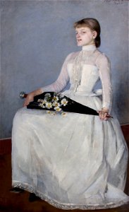 Olga Boznańska 1889 Ze spaceru