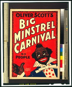 Oliver Scott's Big Minstrel Carnival 40 people. LCCN2014637025
