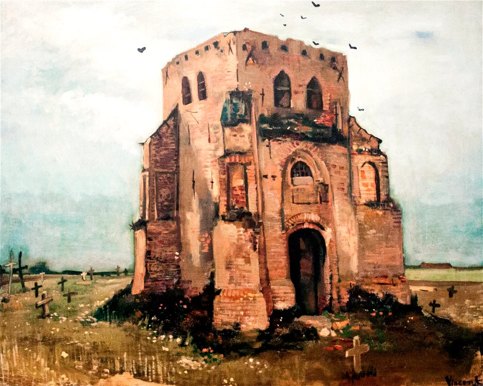 Old Church Tower at Nuenen - My Dream