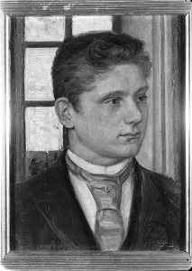Ole Juul - Selvportrett - Norsk portrettarkiv - Riksantikvaren - J000254