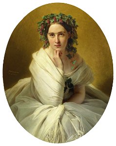 Olga Shuvalova 1860. Free illustration for personal and commercial use.