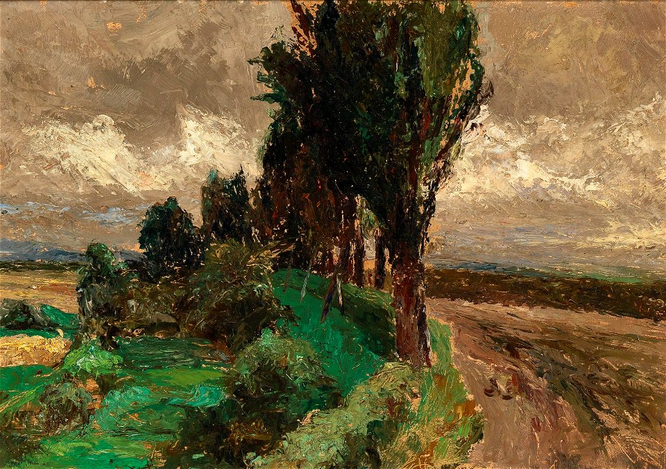 Olga Wisinger-Florian - Avenue of Poplars