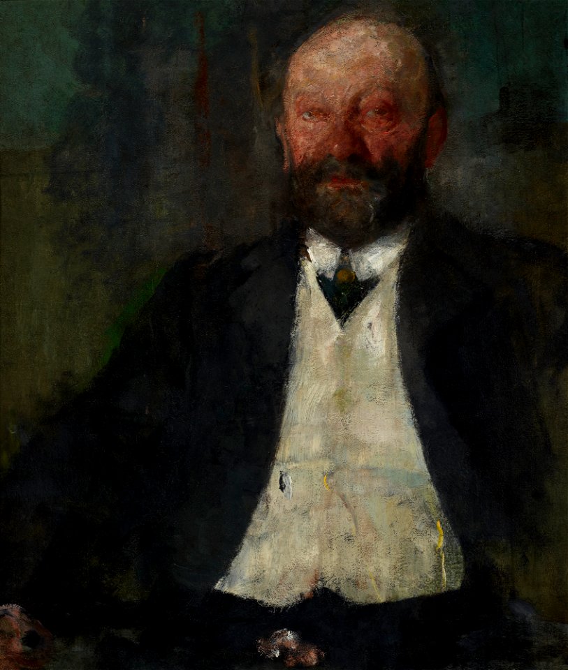 Olga Boznańska - Portrait of Adam Nowina Boznański, Artist's Father - MNK II-b-1337 - National Museum Kraków
