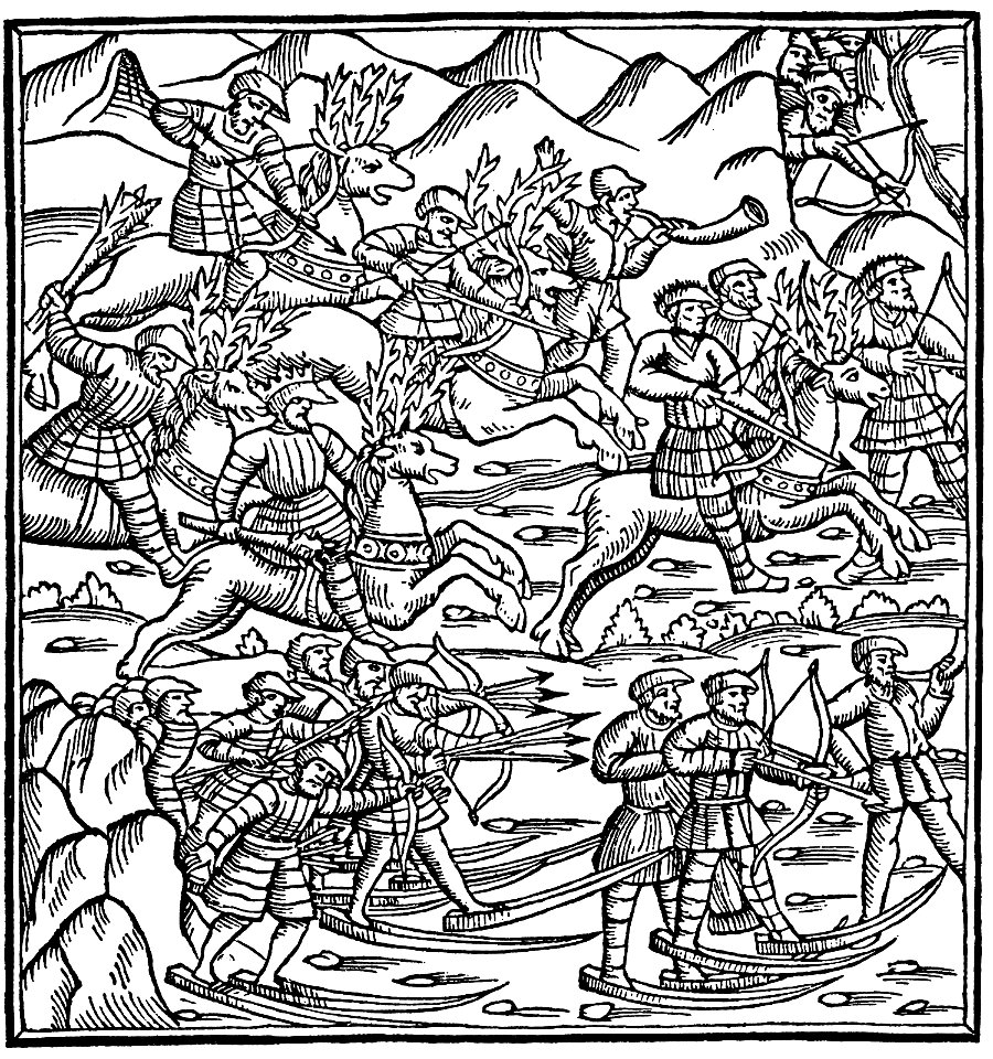 Olaus Magnus - Tengild and his men