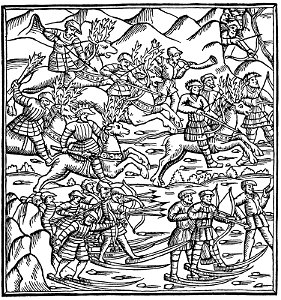 Olaus Magnus - Tengild and his men