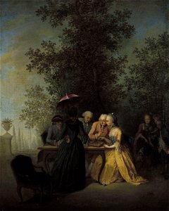 Ollivier, Michel-Barthélémy - La Partie de dames - J 89 - Musée Cognacq-Jay