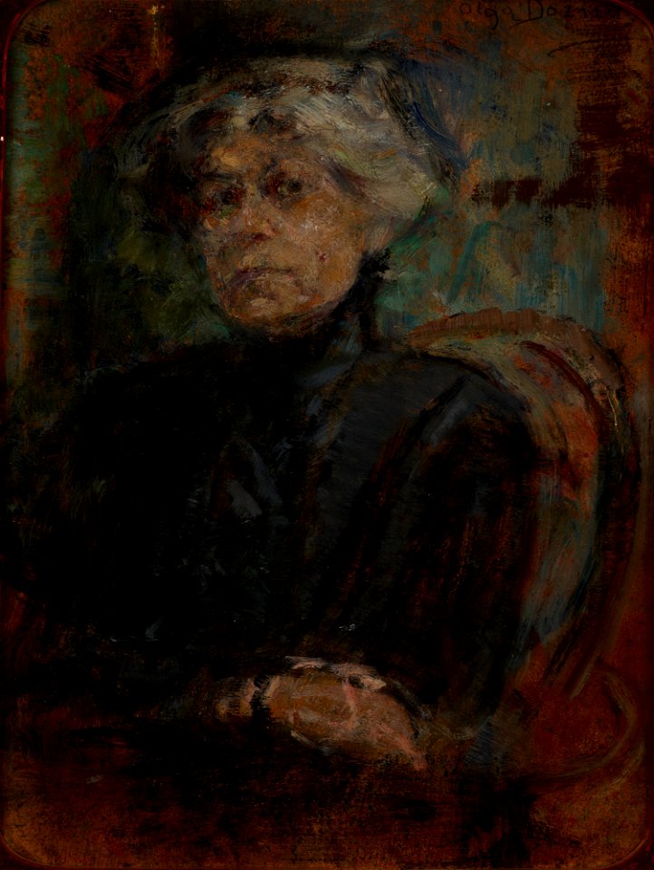 Olga Boznańska - Portrait of Berta Dylion - MNK II-b-2192 - National Museum Kraków