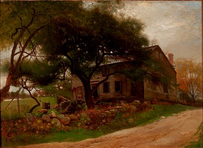 Old Farm House in the Catskills-Arthur Parton