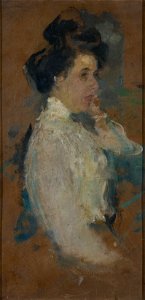 Olga Boznańska - Studium portretowe kobiety - Google Art Project