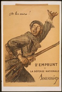 On les aura! 2e Emprunt de la Défense Nationale. Souscrivez LCCN99613629