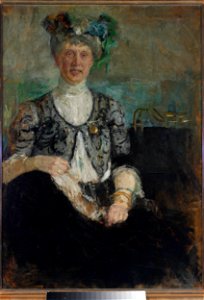 Olga Boznańska - Portrait of Mrs. Buyko - MP 500 MNW - National Museum in Warsaw