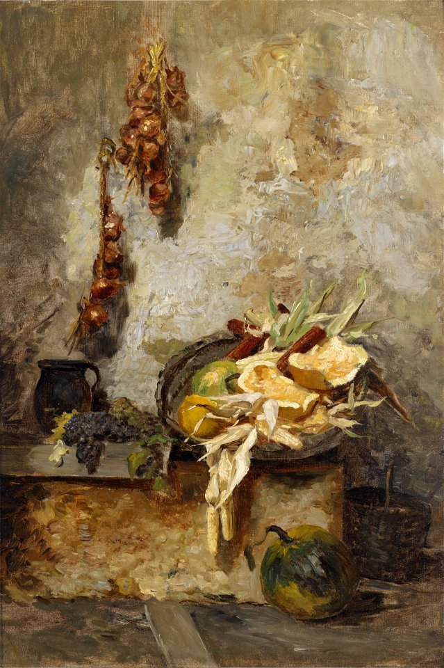 Olga Wisinger-Florian Stillleben mit Feldfrüchten