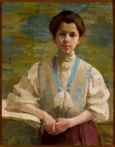 Olga Boznańska - Self-portrait - MP 512 - National Museum in Warsaw