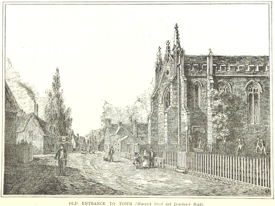 Old Entrance to Town (Warwick Street and Dunchurch Road)