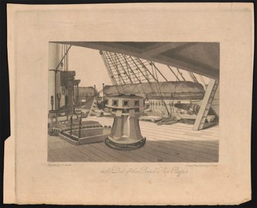 On the deck of the British ship Buffalo - engraved by J.R. Smith ; drawn from nature by A. Earle. LCCN2014649352