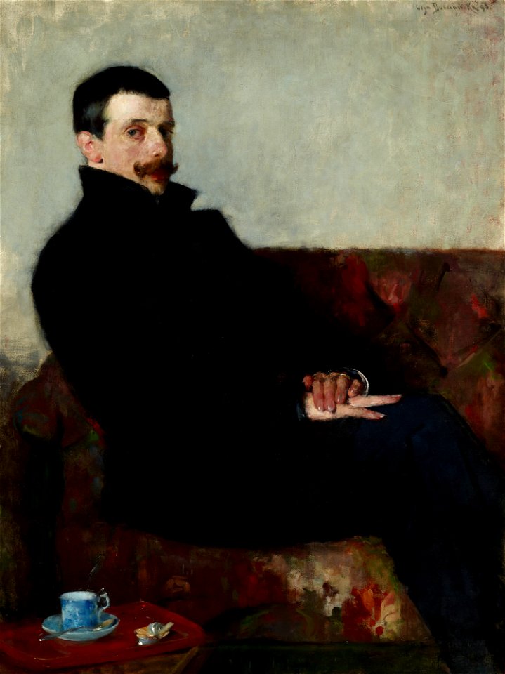 Olga Boznańska - Portrait of Paul Nauen - MNK II-b-7 - National Museum Kraków