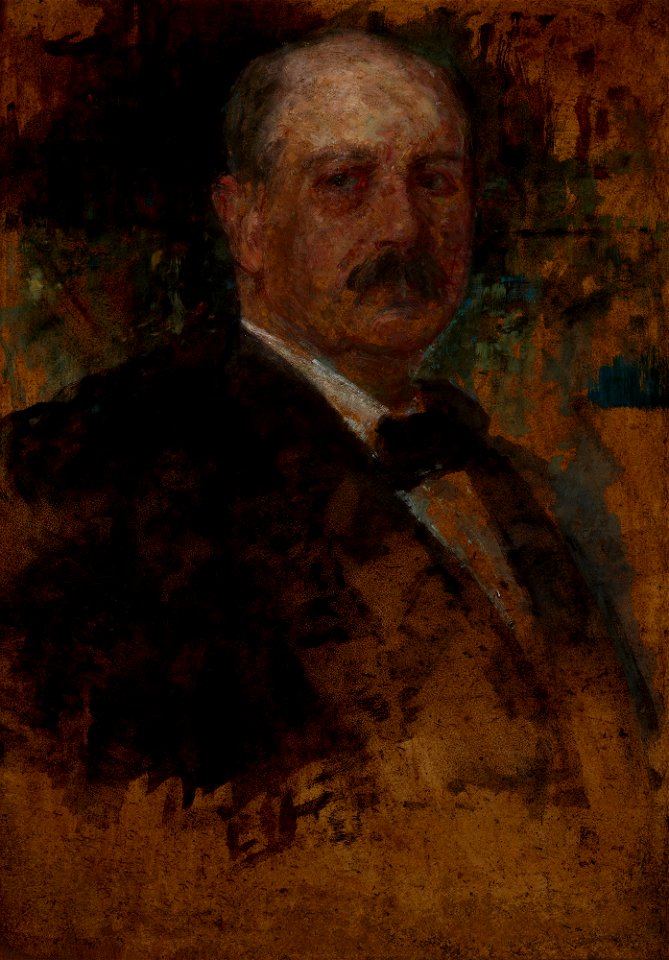 Olga Boznańska - Portrait of an American - MNK II-b-1345 - National Museum Kraków