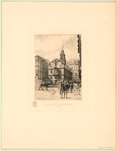 Old State House, Boston 1880 - S.L.S. sc. LCCN2004670537