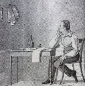 Olof Ulrik Torsslow självporträtt