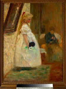 Olga Boznańska - Granny's name day - MP 400 - National Museum in Warsaw