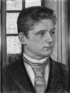 Ole Juul - Selvportrett - Norsk portrettarkiv - Riksantikvaren - J000254 (cropped)