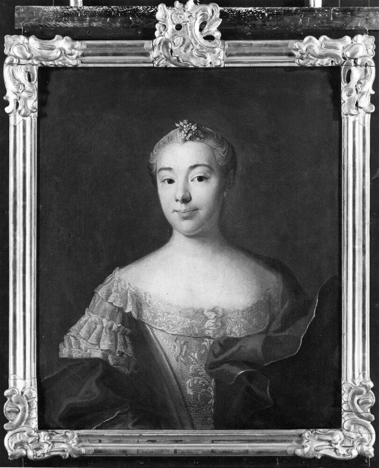 Olof Arenius - Christina Charlotta Schméer, 1733-1784, gift med kommersråd Daniel Pettersson - NMGrh 4141 - Nationalmuseum