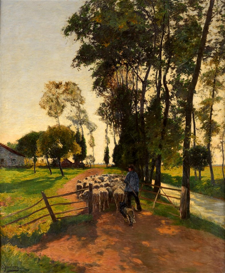 Olof Jernberg Austrieb der Herde