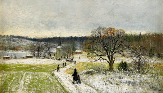 Olof Hermelin-På väg till högmässan